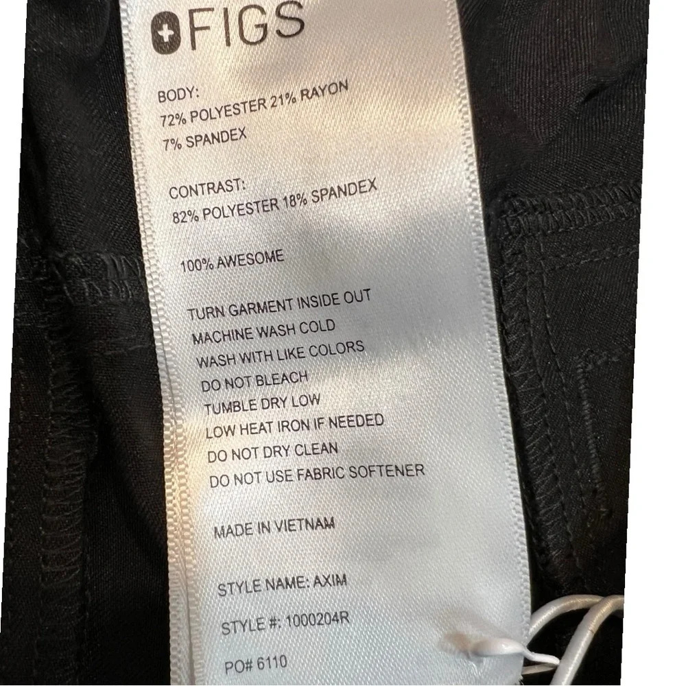 Figs Slim Axim Cargo Scrub Pants - Mens L NEW